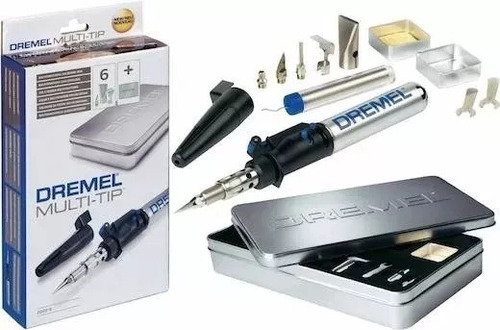 Pirograbador Soldador Dremel Versatip 6 Acc Gas Butano | Envío gratis