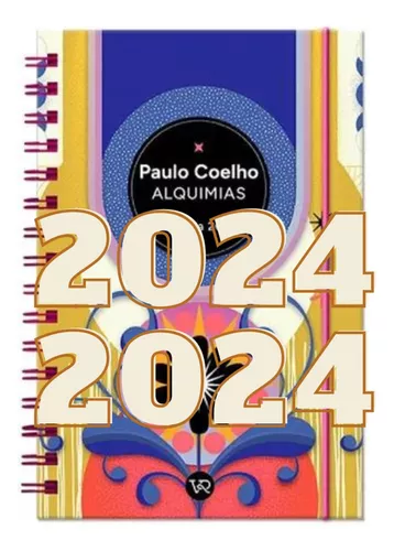 AGENDA PAULO COELHO 2024 - CARTONE ALQUIMIAS FLA - Librería América Latina