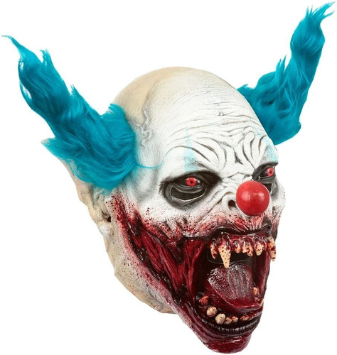 Mascara Hallowen Payaso Vampiro Latex Original