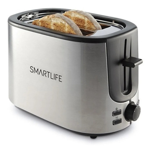 Tostadora Smart Life - Acero Inox - 7 Niveles - 1000w