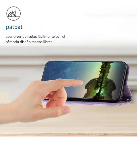 Funda Tipo Cartera Para Huawei Magic 5 Lite/8x/9x Lite Con Tarjetero, Protectora Agradable Al Tacto