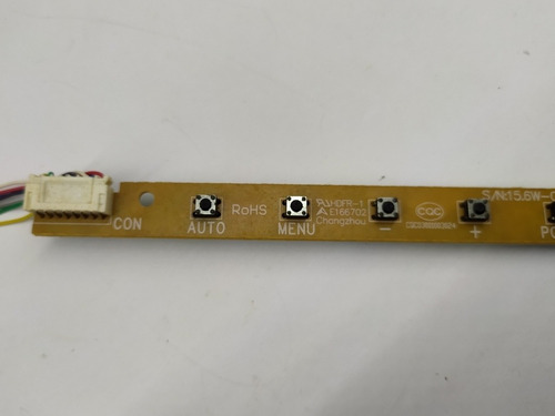 Placa Funções Menu 15.6w-04 Monitor Intelbras Lm1751w (ml131