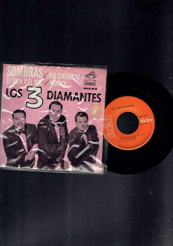 Disco Chico 45 Rpm Los 3 Diamantes 