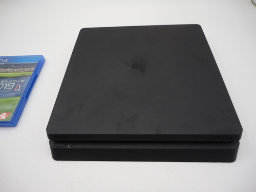 Ps4 Slim 500gb 10.01 Juego Y Control Funciona Al 100% Jet Black (Usado)
