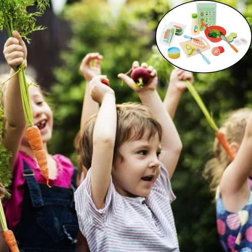 Divertido Juego De Simulación De Lujo Para Ensalada 33pcs