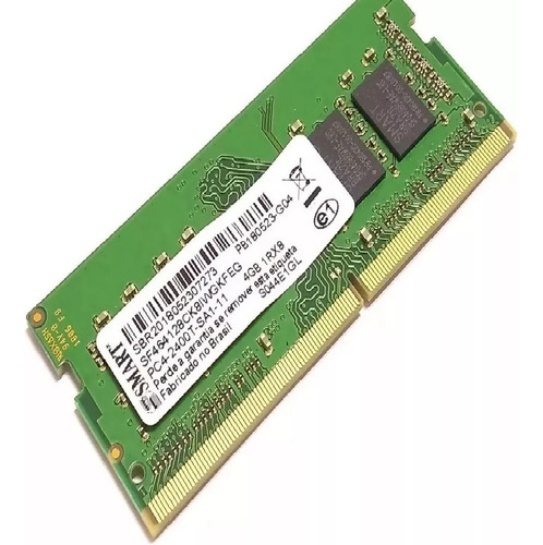 Memória Notebook 4gb Ddr4 2400t Mhz Smart (envio Rapido)