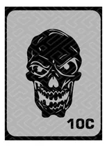 Comprar Plantilla Stencil De Calavera Para Usar Con Pincel Aerógrafo