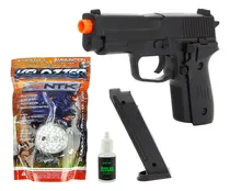 Comprar Pistola Sig Sauer P226 Airsoft Spring + 2000 Bbs + Silicone