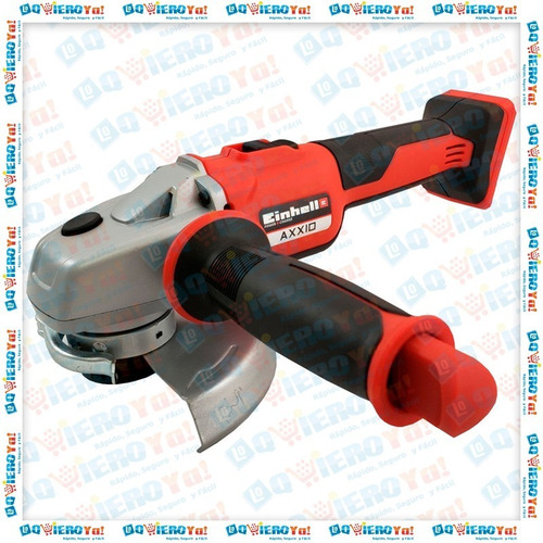 Amoladora Inalámbrica Axxio Brushless 125mm 18v Einhell