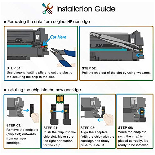 Toner Cartridge Replacement For Hp W2020a Color Laserjet 4 1