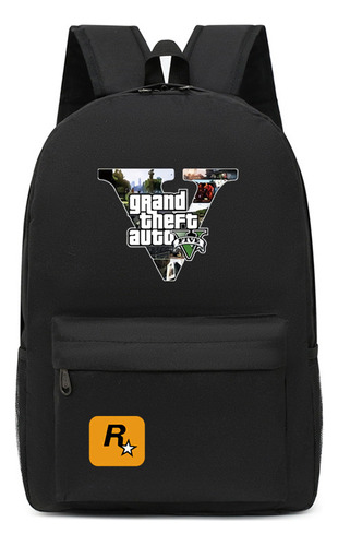 Mochila Escolar Grand Theft Auto Primary And Sec