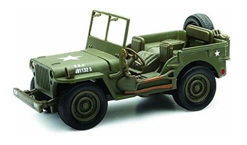 Nuevo Ray Jeep Willys 1:32 Scale Die Cast Model Car Ww Ii Mi