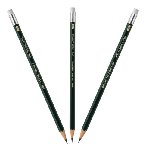 Lápiz 4b Faber Castell X 3und