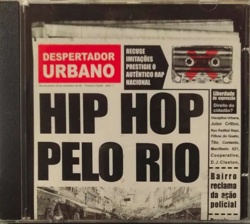 Cd - Desperatdor Urbano Hip Hop Pelo Rio 1998