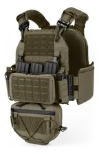 Chaleco Táctico Militar Votagoo Portaplacas Airsoft Completo
