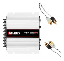 Comprar Modulo Taramps Ts400 Digital 4 Canais 400w Rms Rca + Cabo 5m