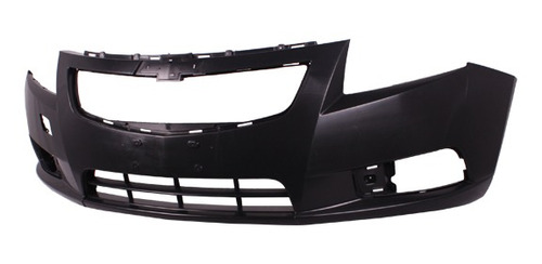 Paragolpe Delantero Negro Liso Chevrolet Cruze Sedan 2010-12