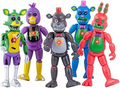 Jianyia Inspirada En Five Night Freddy's  5 Pcs Set 9xn8o