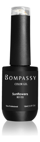 Esmalte Semipermanente Para Uñas Bompassy 15 Ml Color B5155 SUNFLOWERS