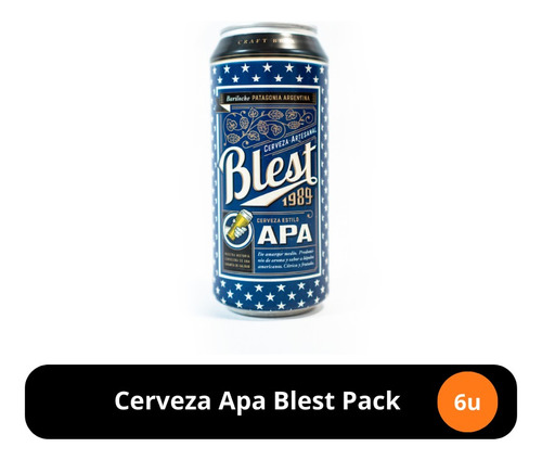 Cerveza Apa Blest 473 Cc Pack X6