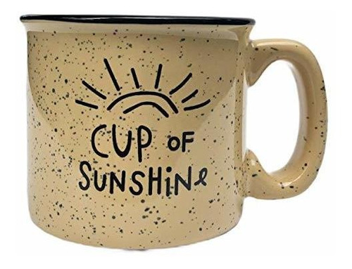 Cup Of Sunshine  Taza De Café De Cerámica Con Diseño...