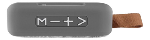 Mini Bocina Bluetooth Con Reproductor Microsd Boc-832 Gris