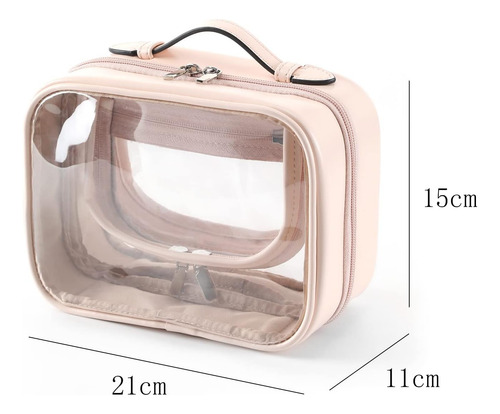 Bolsa De Aseo Tsa Aprueba, Transparente Para Cosméticos Líqu
