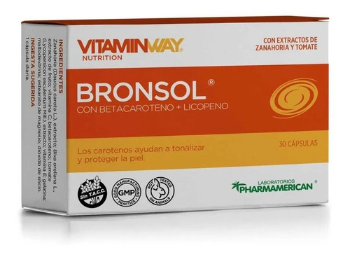 Suplemento Dietario Vitamin Way Bronsol 30 Cápsulas