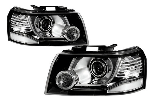 Par Farol Freelander 2 2006 A 2013 D3s C/ Led Crom. 12 Pinos