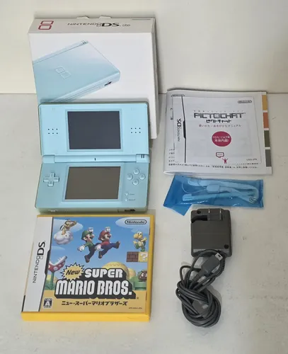 Nintendo Ds Lite Completo Na Caixa + 1 Jogo | MercadoLivre