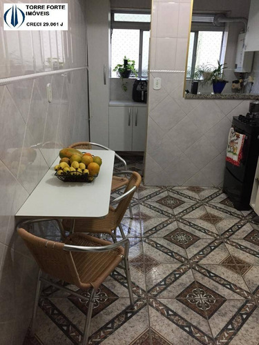 Imagem 4 de 15 de Lindo Apartamento Com 2 Dormitórios E 1 Vaga Em Jordanopolis Em Sbc - 1408