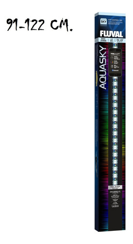 Iluminacion Acuarios Fluval Aquasky Led Bluetooth 91-122 Cm