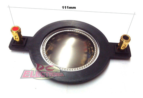 Repuesto Titanium Diafragma Bobina 51,6mm Pa516/dti200/ct513