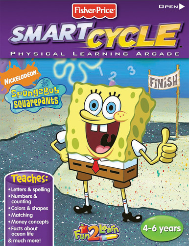 Fisher-price Smart Cycle [versión Antigua] Bob Esponja Oce.