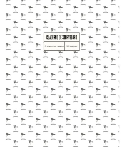 Cuaderno De Storyboard : Nuevo - Guion Grafico 16:9 - 4:3 -