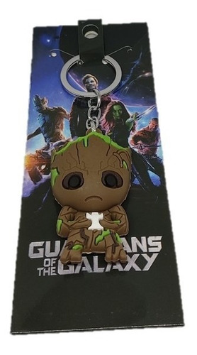 Llavero Groot Guardianes De La Galaxia Coleccionable 