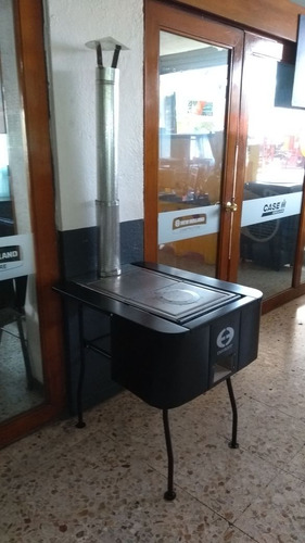 Estufa Ecologica Envirofit De Acero Inoxidable Negro