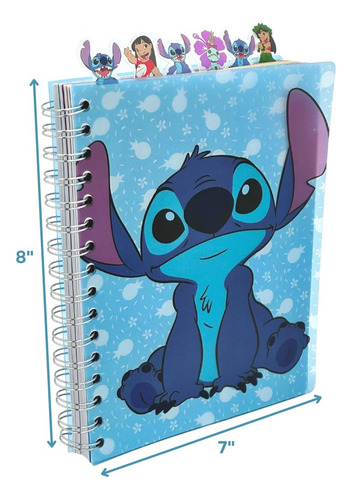 Cuaderno Con Diseños Innovadores Disney Lilo Y Stitch Tab Jo