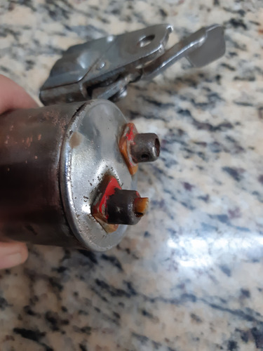 Dínamo Farol Monark Antigo 16v 8w Aro 26/28 Sem Teste Prateado (Usado)