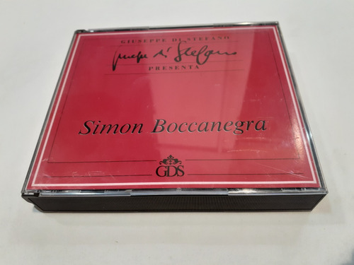 Simon Boccanegra, Verdi, Taddei, Tozzi - 2cd 1989 Suiza Nm