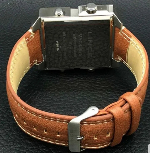 Relógio Lince Masculino Mac4587s D1mx - 3 Fusos Horários