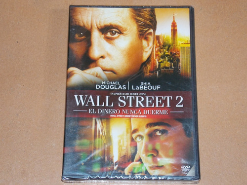 Dvd Original Wall Street 2 - Douglas Labeouf - Sellada!