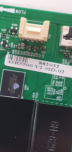 Placa Principal Tcl 43r5500 V2 Id02 Nova Testada