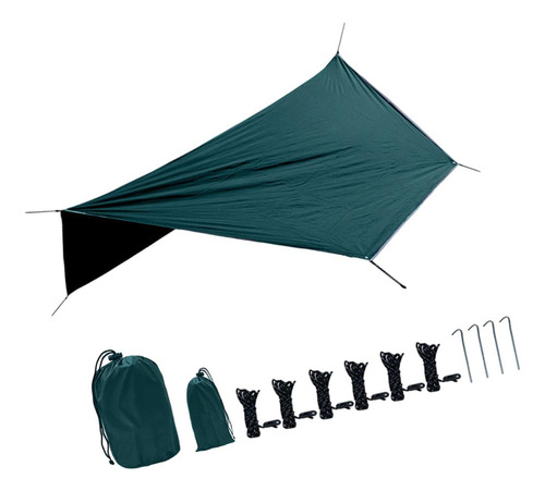 Lona Liviana Para Carpa Impermeable, Fuerte Verde Oscuro