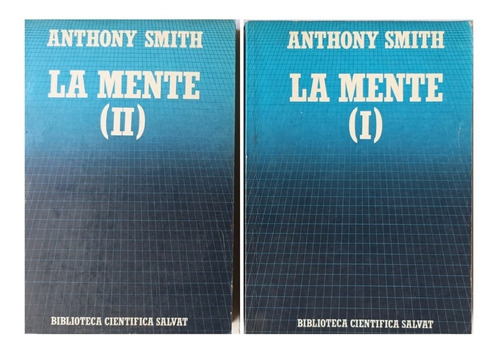 La Mente Tomos 1 Y 2 Anthony Smith Bibliote Salvat #21 #22  
