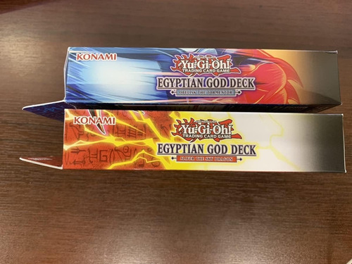Yugioh! Egyptian God Decks Slifer + Obelisk, Pack Doble Yu-gi-oh Tcg Egyptian God Decks Slifer The Sky Dragon Obelisk The Tormentor Inglés