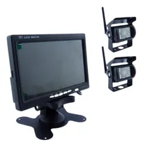 Comprar Kit Pantalla 7pulgadas +2 Cámaras Inalámbricas Camión 12-24v
