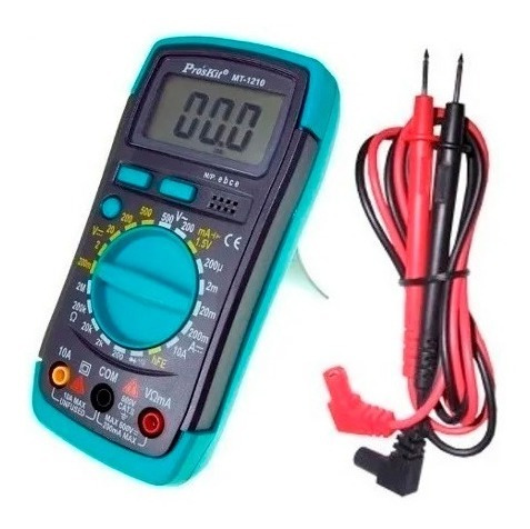 Tester Digital Mt-1210 Proskit C/ Luz De Fondo Profesional