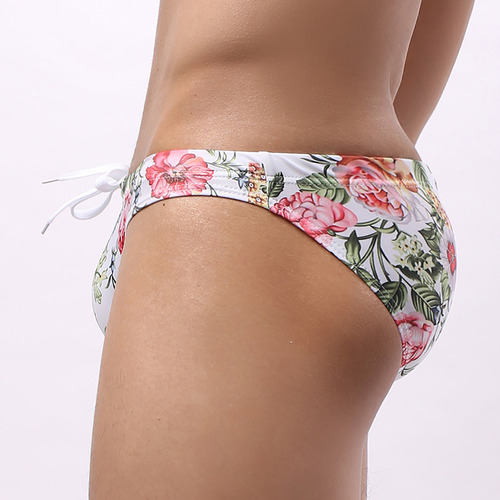Bañador De Ropa Interior Para Hombre Con Estampado De Talle