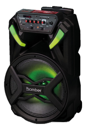 Parlante Bomber Papao 610 Bluetooth 15 600w Led Multicolor